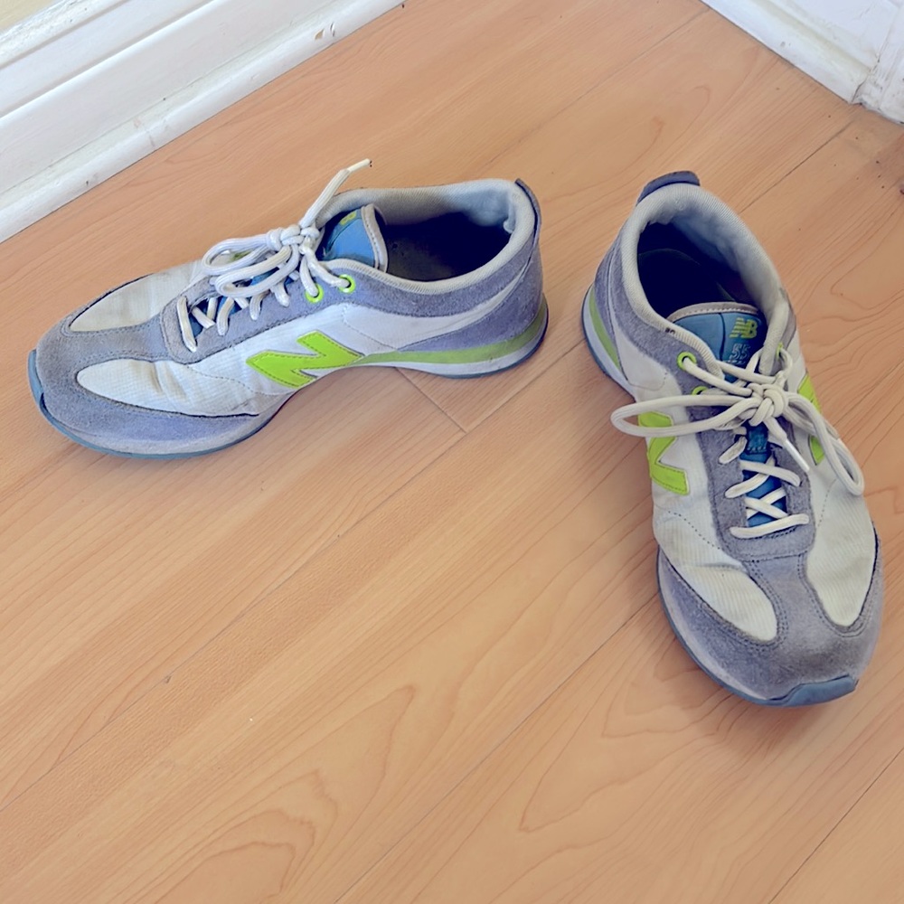 New Balance for J.Crew. Size 8.5. Blue and Green.